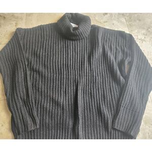 S3 La Miel, one shoulder cut out cowl neck sweater,NWT